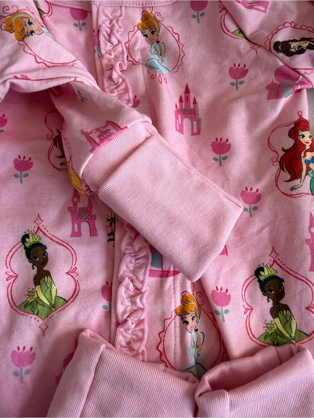 NWOT Magnetic Me Disney princess footies - 6-9M